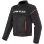 Giacche moto Dainese Air Frame D1 Black White Fluo Red